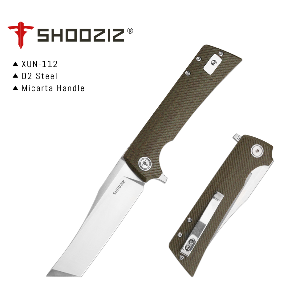 Edc Carry For Men - Navaja Plegable Shooziz XUN112 EDC con