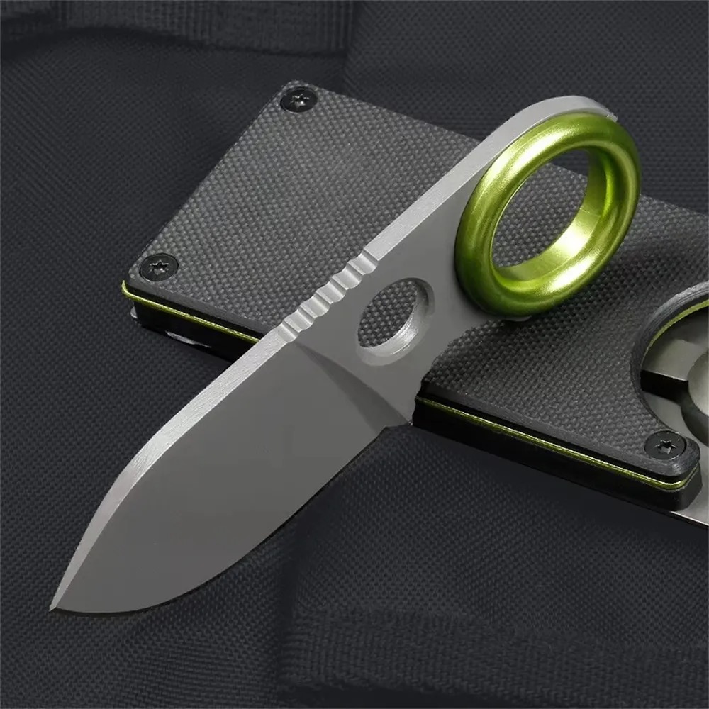 Edc Carry Fixed Blade Knife - Mini Navaja de Hoja Fija con