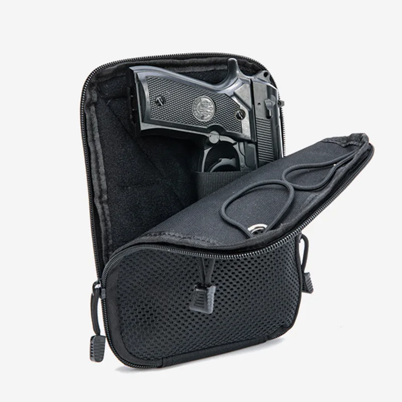 Edc Carry Pistols - Molle-funda táctica oculta para pistola, bolsa