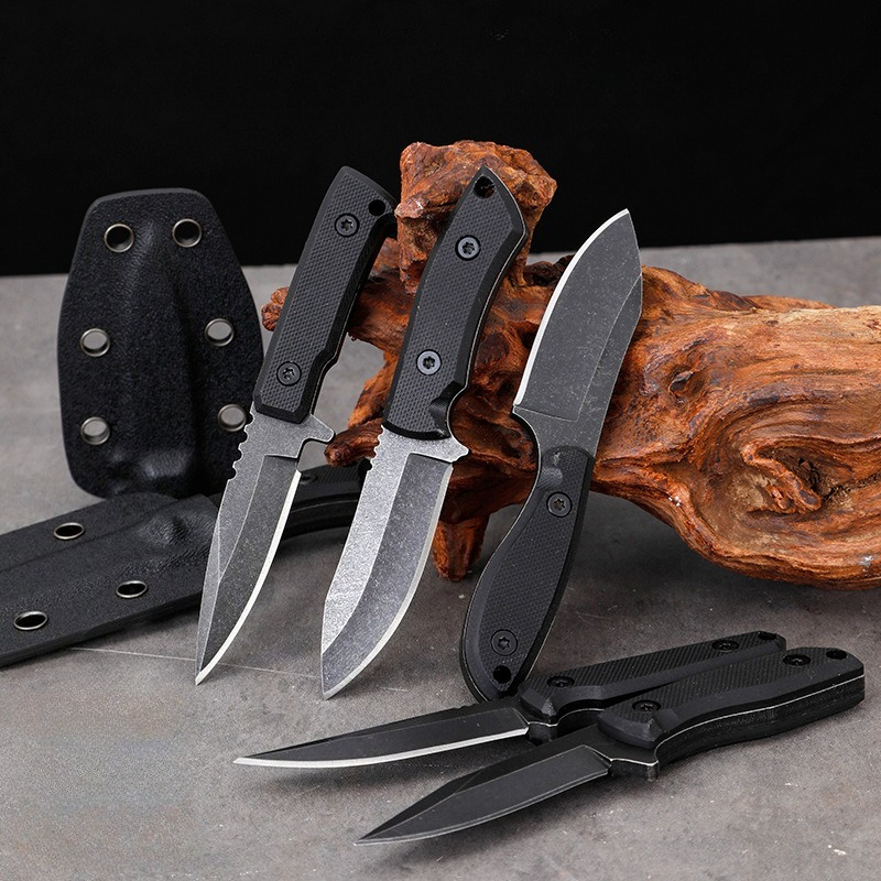 Edc Carry Fixed Blade Knife - Cuchillo de hoja fija pequeña de