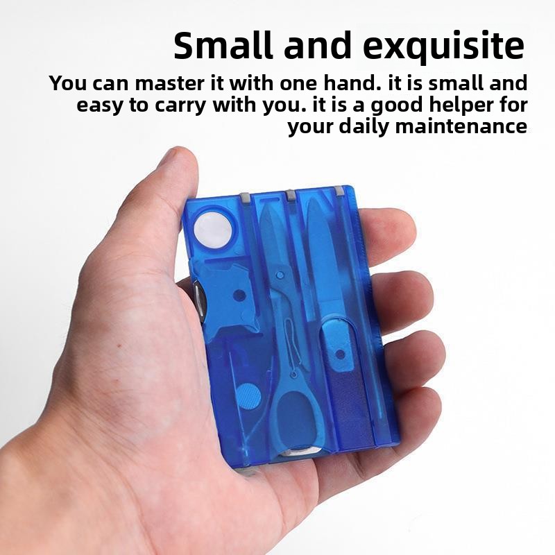 Multitool Credit Card - Tarjeta de crédito de bolsillo 12