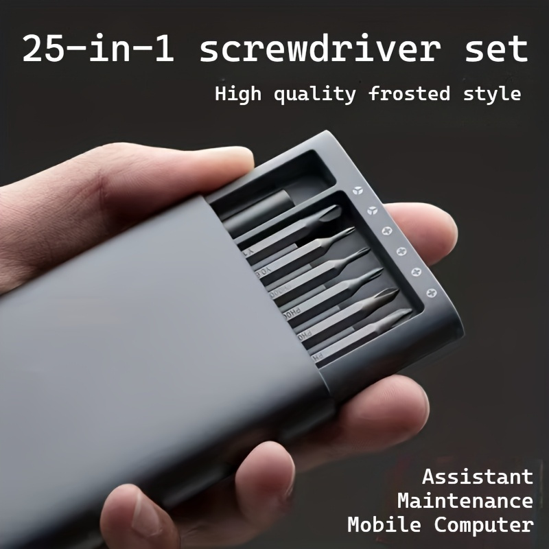 Micro Screwdriver Kit - Juego de destornilladores magnéticos de precisión