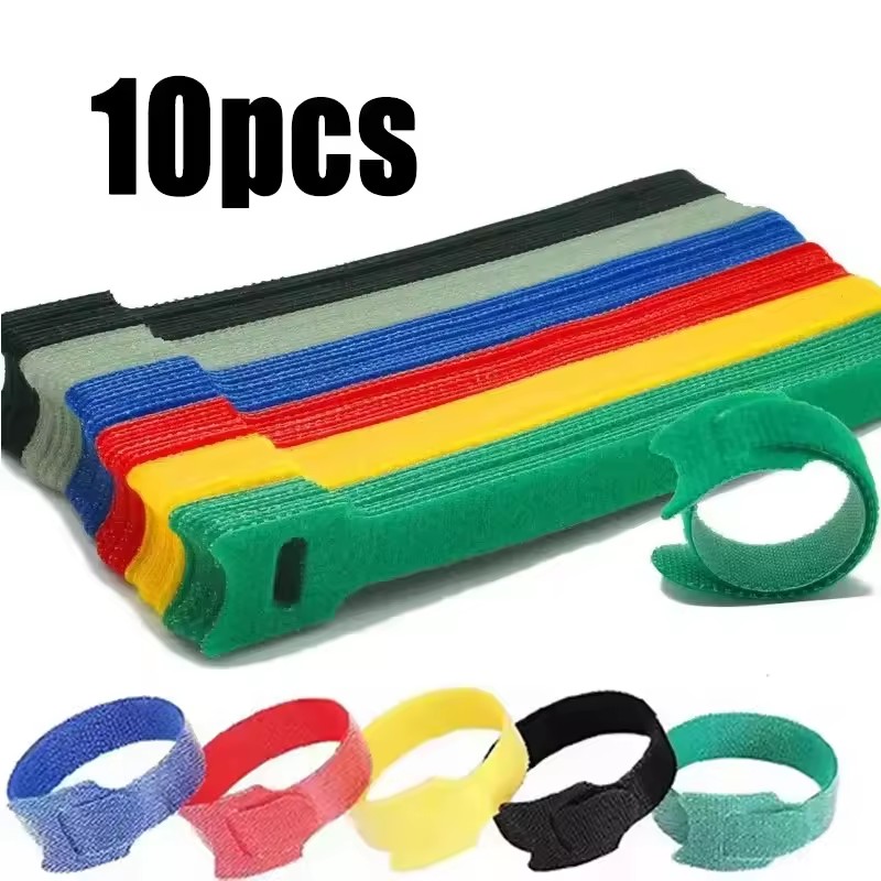 Gear Tie Reusable - 10-50 Piezas de Cintas Multiusos para