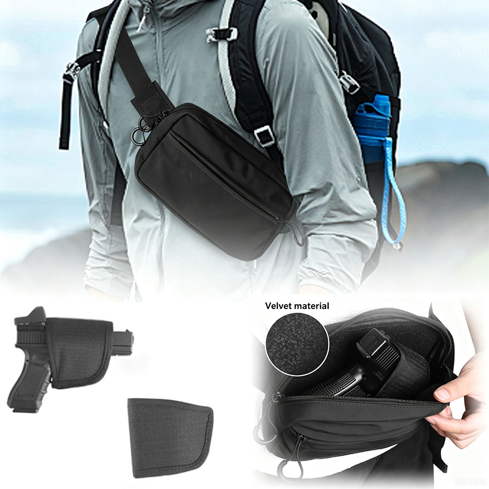 Edc Carry Pistols - Riñonera táctica oculta con funda para