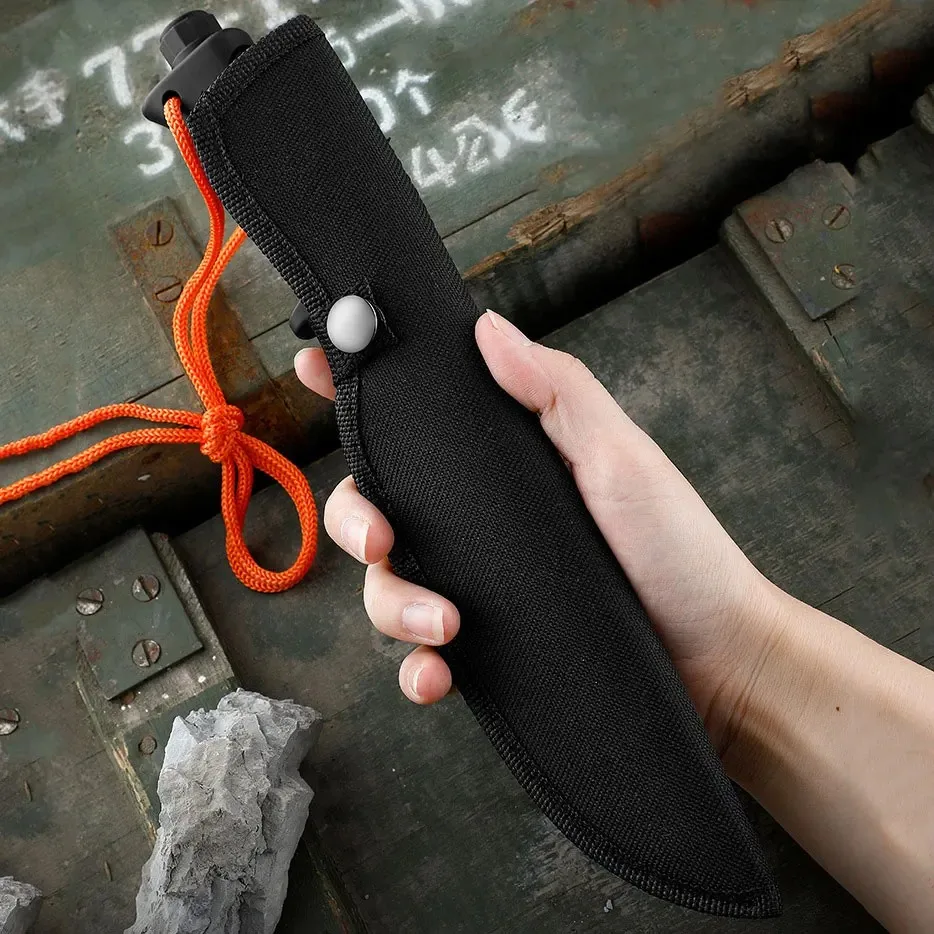 Edc Carry Fixed Blade Knife - Cuchillo Recto de Hoja Fija para