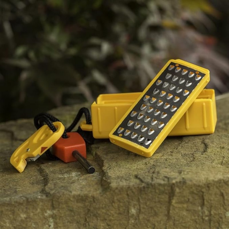 Ferro Rod Striker - Herramientas de Iluminación Natural para Acampar