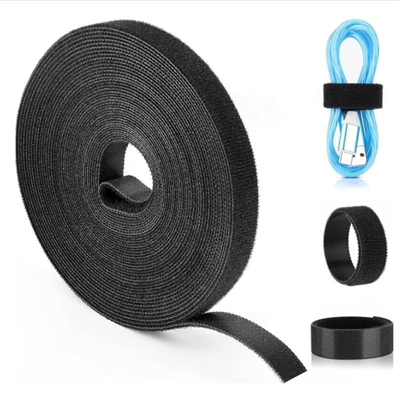Gear Tie Reusable - Organizador de cables reutilizable de 1/3/5M/rollo,