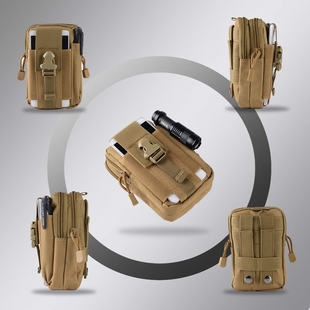 Bolsa táctica Molle para cintu - Edc Carry Belt reseña y precio