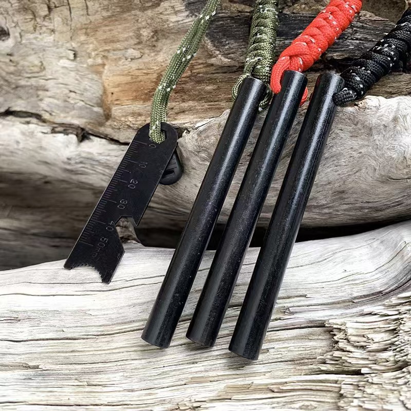 Encendedor de fuego multifunci - Ferro Rod Striker reseña y precio