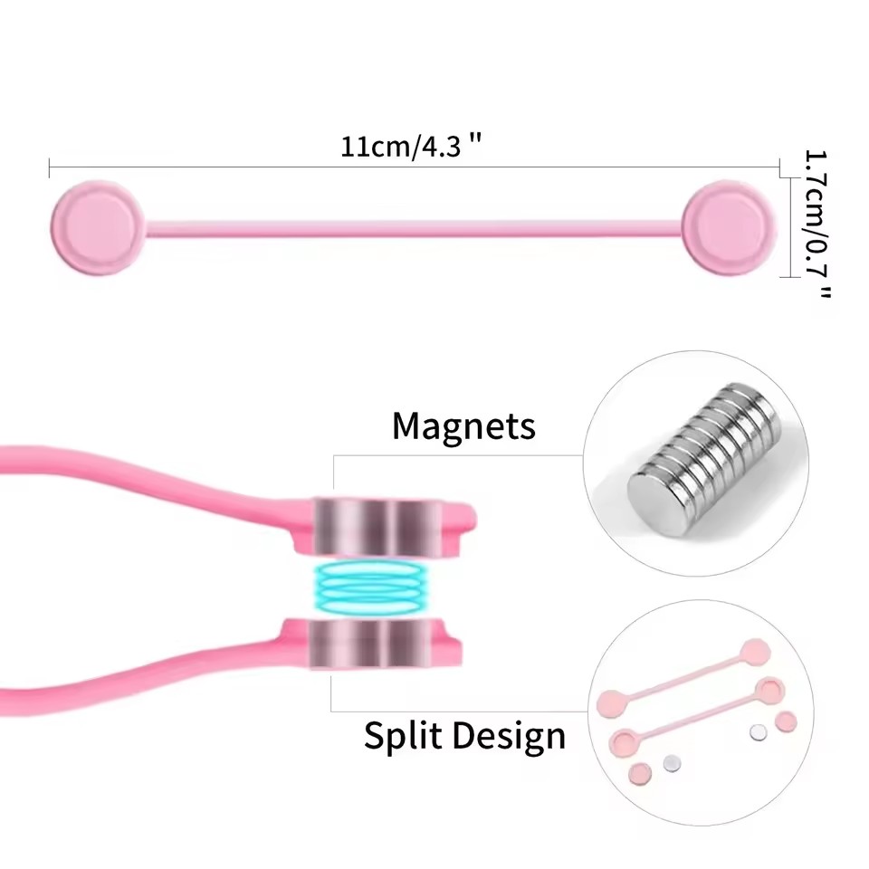 Ataduras Magnéticas de Silicon - Gear Tie Reusable reseña y precio