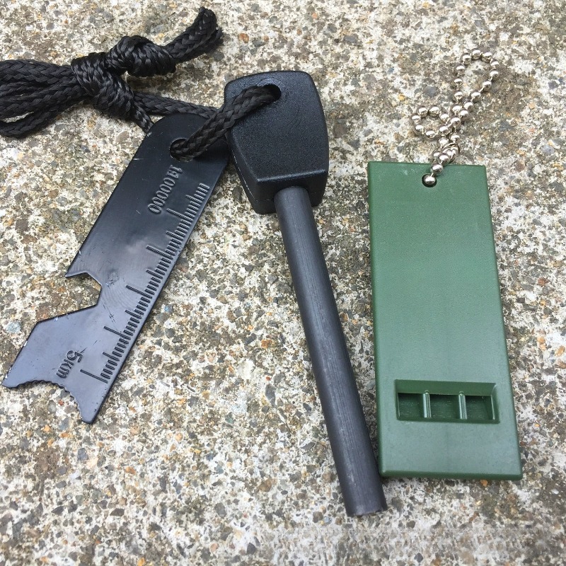 Kit de iniciador de fuego para - Ferro Rod Striker reseña y precio