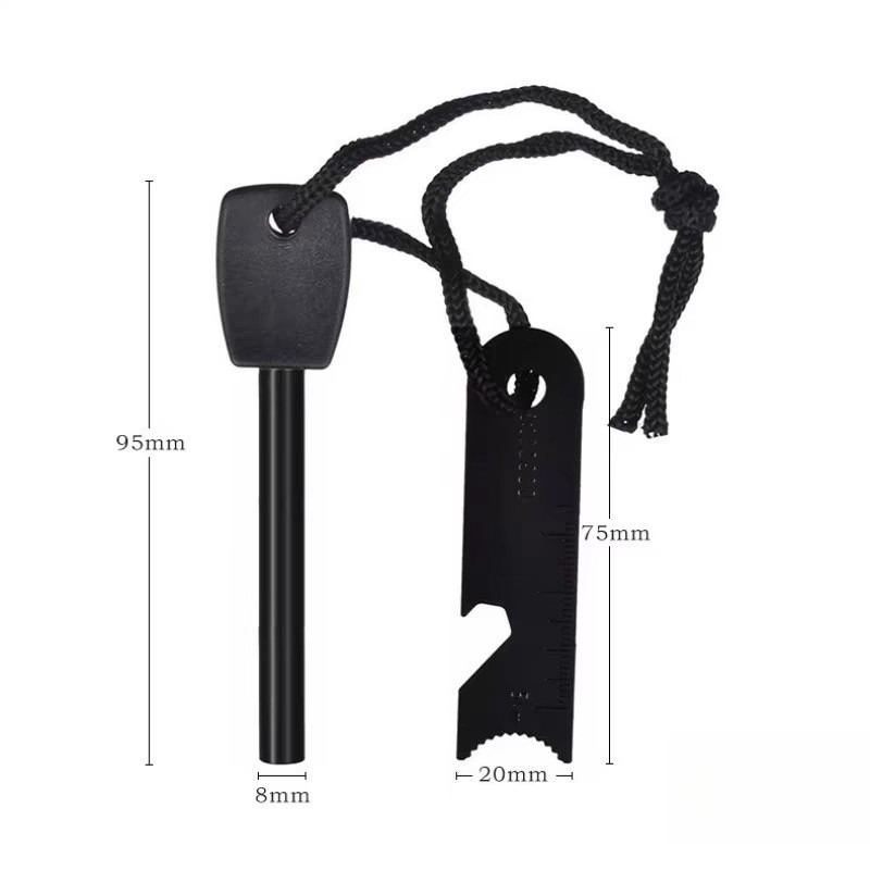 Encendedor de fuego de ferroce - Ferro Rod Striker reseña y precio