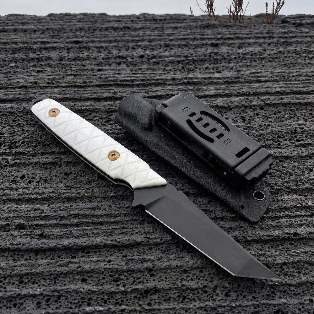 Nuevo Cuchillo de Hoja Fija co - Edc Carry Fixed Blade Knife reseña y precio