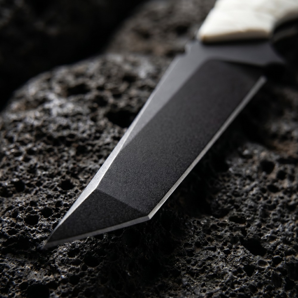 Nuevo Cuchillo de Hoja Fija co - Edc Carry Fixed Blade Knife reseña y precio