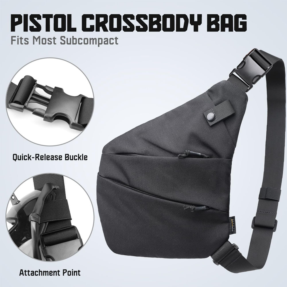 Bolsa de transporte táctica pa - Edc Carry Pistols reseña y precio