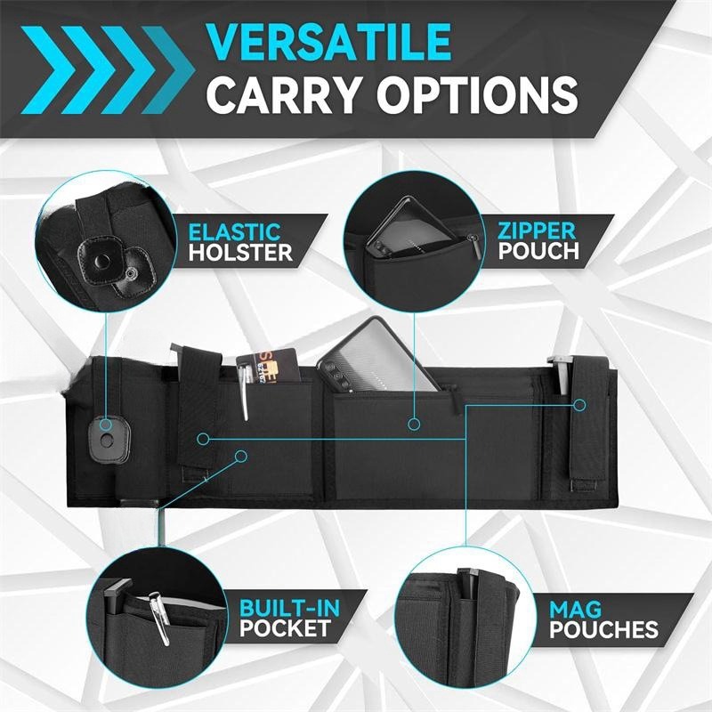 Funda para pistola con banda p - Edc Carry Pistols reseña y precio