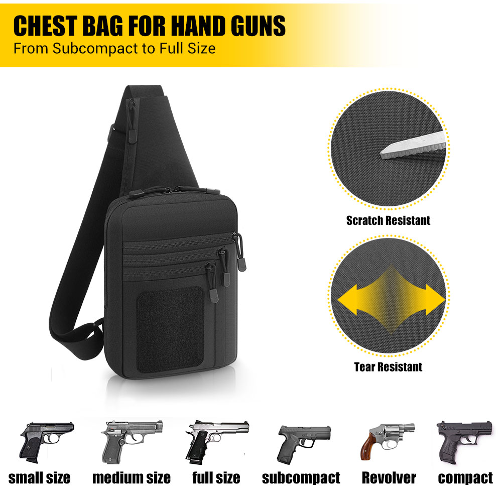 Bolsa táctica para pistola, fu - Edc Carry Pistols reseña y precio