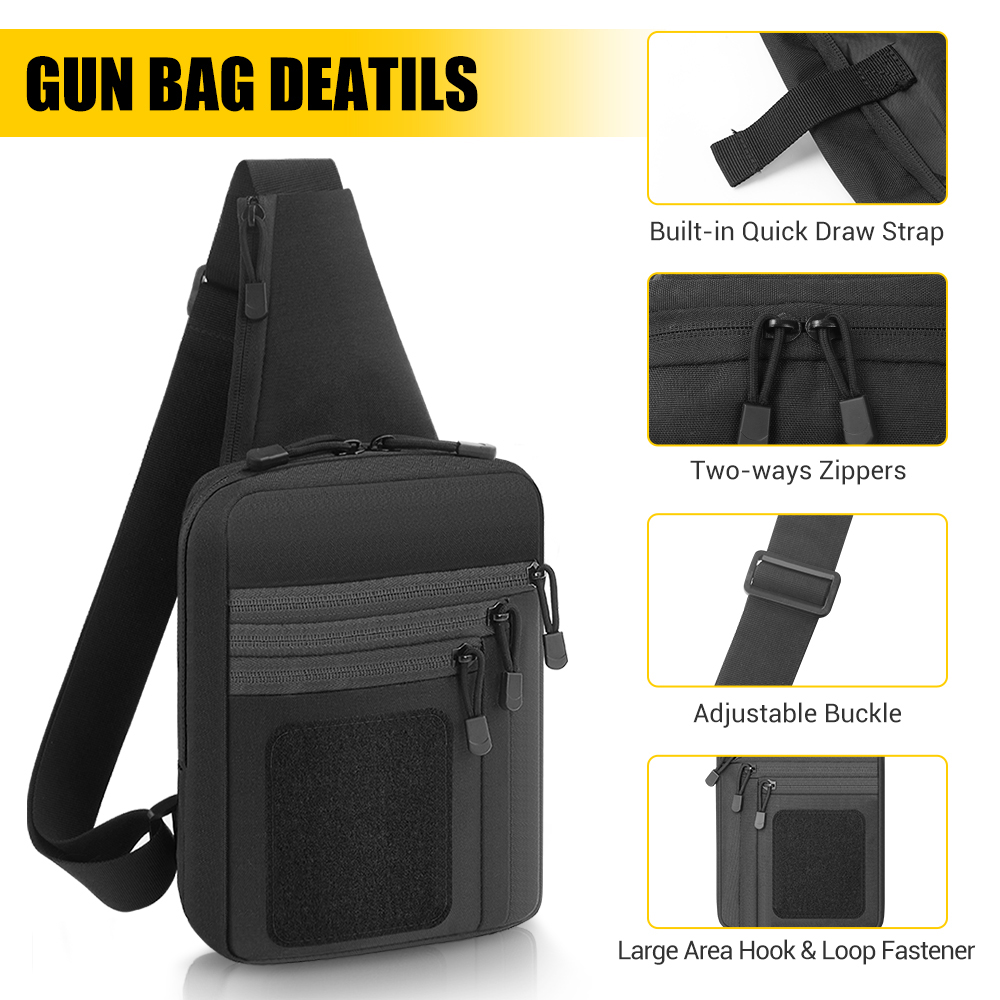 Bolsa táctica para pistola, fu - Edc Carry Pistols reseña y precio