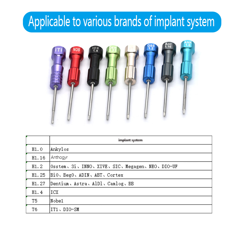 Destornillador para implante D - Micro Screwdriver Kit reseña y precio
