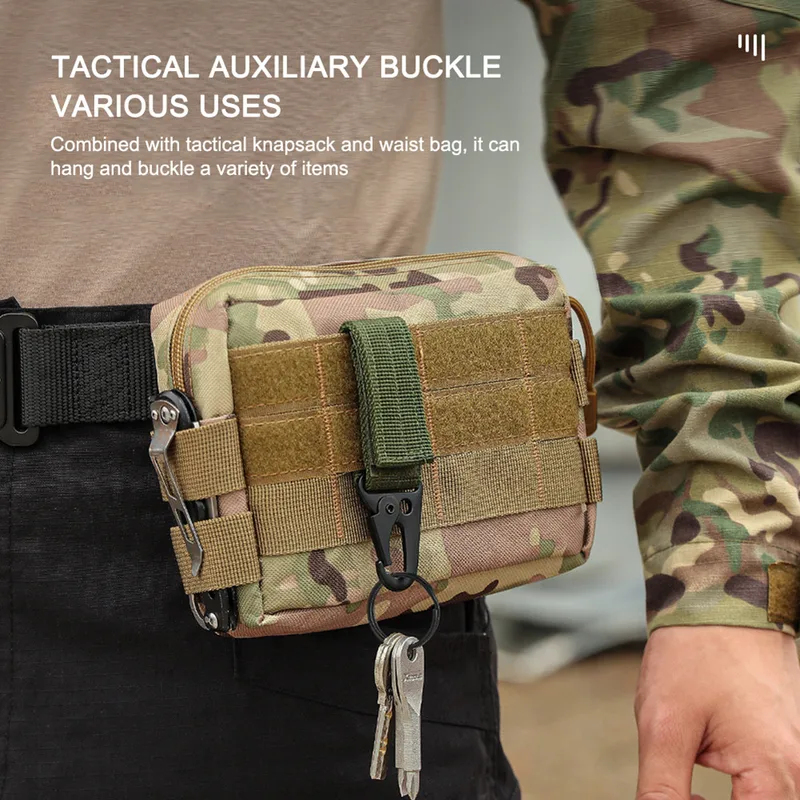 1-4 Piezas Mosquetón Táctico p - Edc Carry Belt reseña y precio