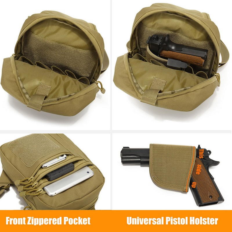 Nuevo Bolsa táctica para el pe - Edc Carry Pistols reseña y precio