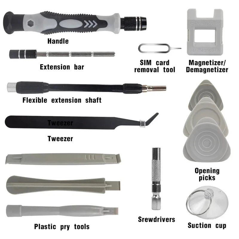 Juego de destornilladores magn - Micro Screwdriver Kit reseña y precio