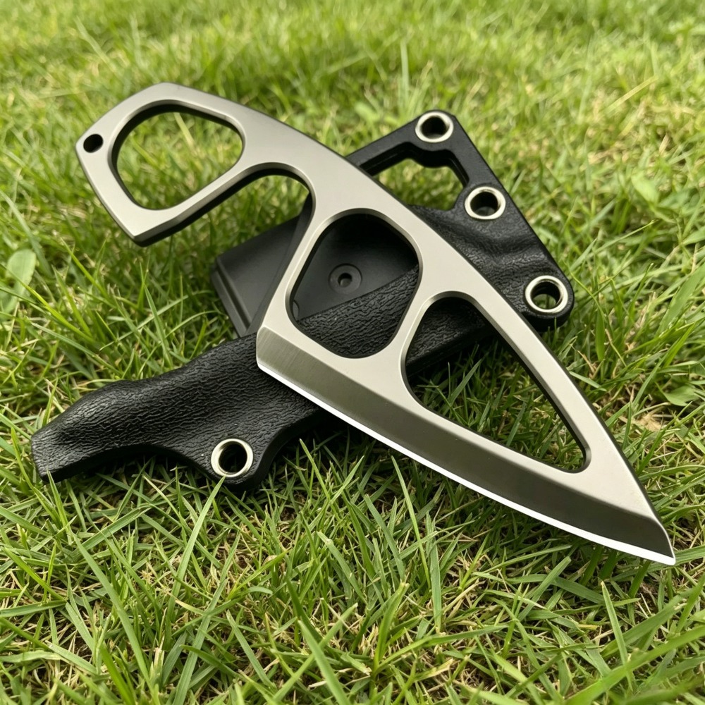 Cuchillo de Cuello de Alta Dur - Edc Carry Fixed Blade Knife reseña y precio