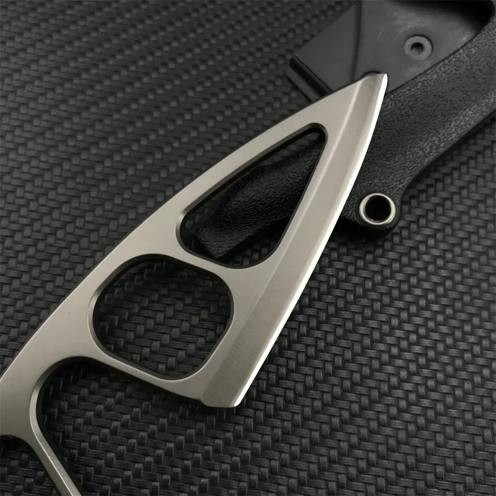 Cuchillo de Cuello de Alta Dur - Edc Carry Fixed Blade Knife reseña y precio