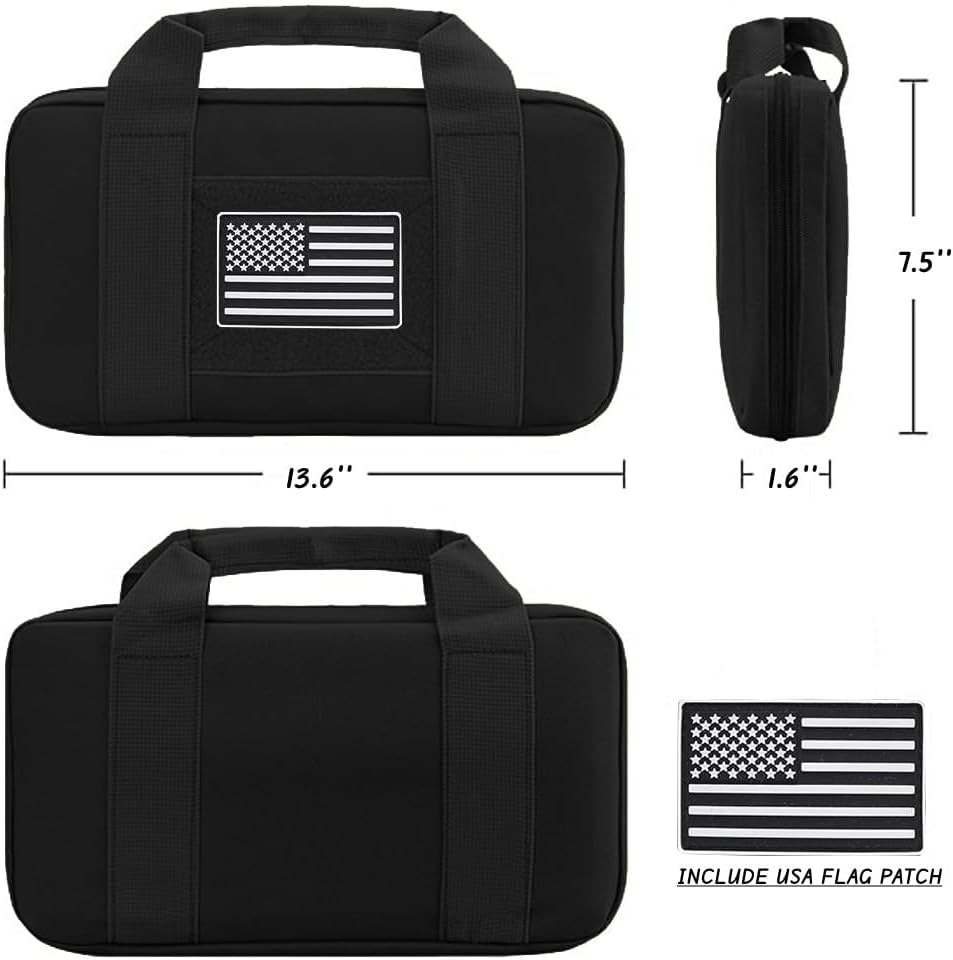 Bolsa de transporte para pisto - Edc Carry Pistols reseña y precio