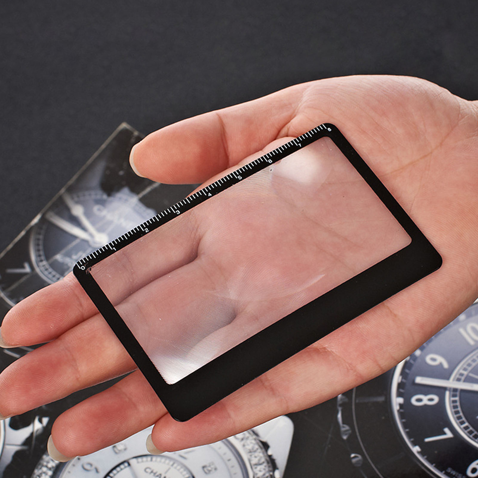 MINI lupa ultrafina para lectu - Multitool Credit Card reseña y precio