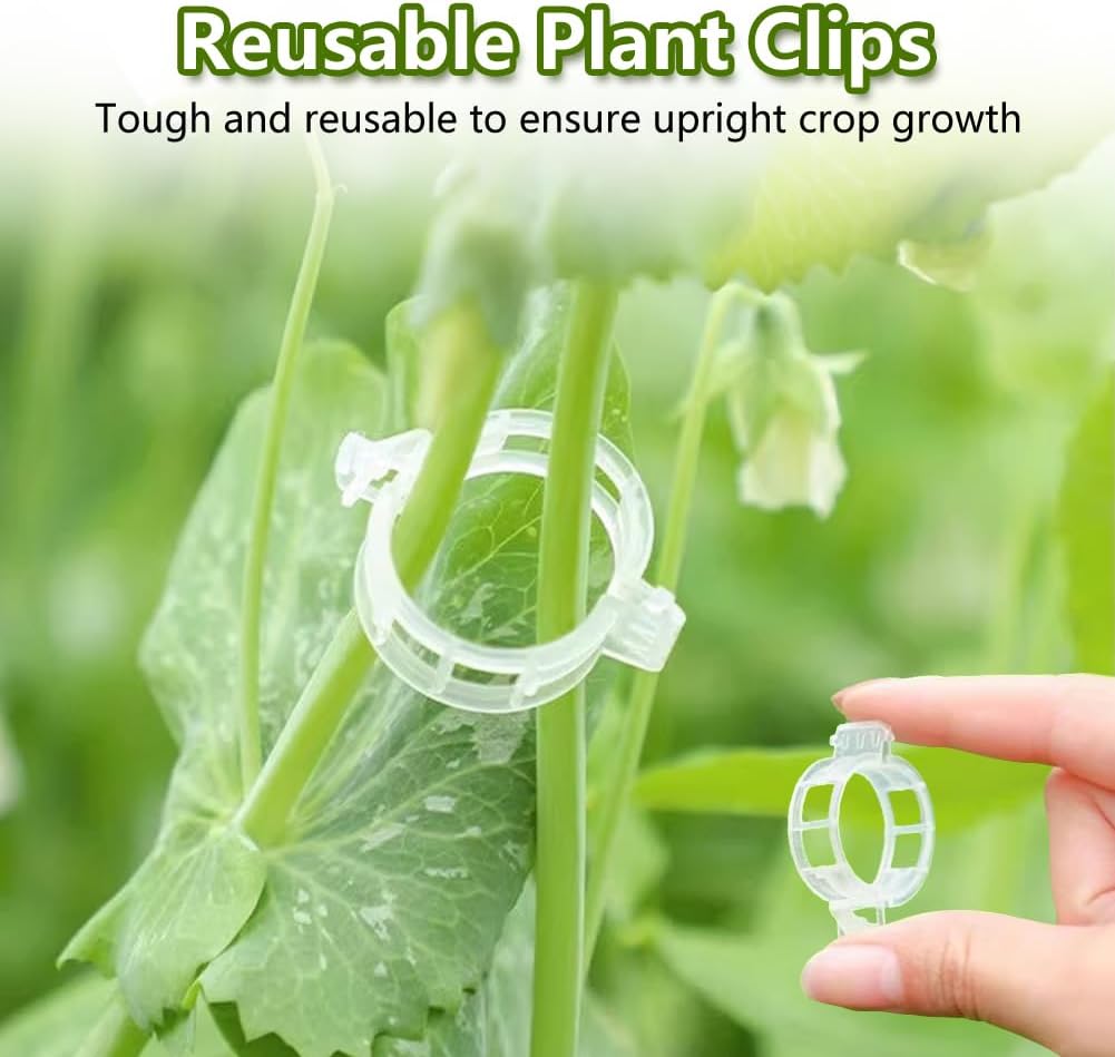 100 Clips de Soporte para Plan - Gear Tie Reusable reseña y precio