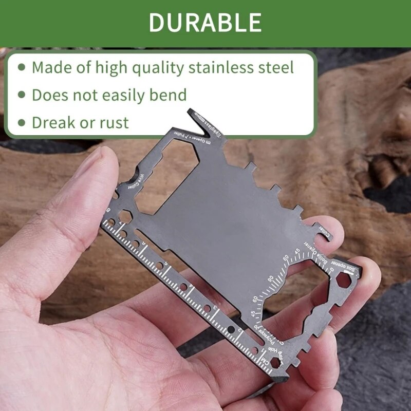 Multiherramienta 46 en 1, tama - Multitool Credit Card reseña y precio