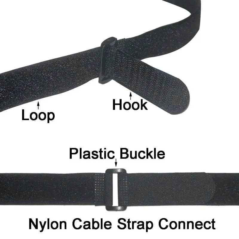 5 uds 2,5*30cm correa fija par - Gear Tie Reusable reseña y precio