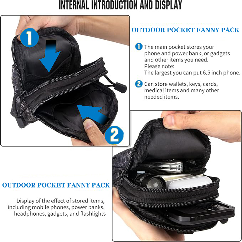 Bolsa táctica Molle Universal  - Edc Carry Belt reseña y precio
